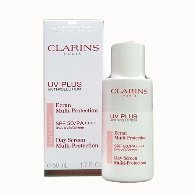 Kem chống nắng Clarins UV PLUS Anti-Pollution Day Screen Multi Protection SPF 50/PA++++