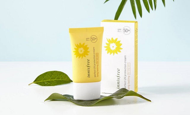 Kem chống nắng Innisfree Perfect UVProtection Cream Long Lasting/For Dry Skin