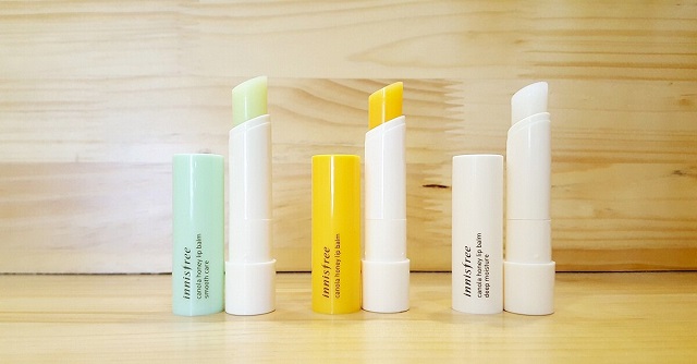 Son dưỡng trị thâm môi Innisfree Canola Honey Lip Balm