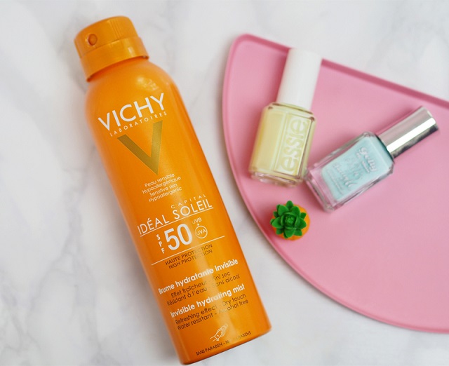 Kem chống nắng Vichy ideal soleil face mist SPF50 PA+++